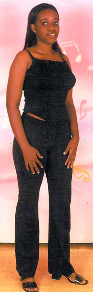 Date this hard body Gabon girl Raidis from  A9845