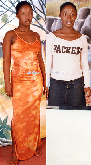 Date this happy Gabon girl Hermine from  A9969