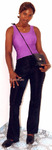 athletic Ivory Coast girl  from  A9902