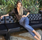 happy United States girl Violeta from Los Angeles US21360