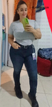 happy Dominican Republic girl Loyda from Monsenor Nouel DO56187
